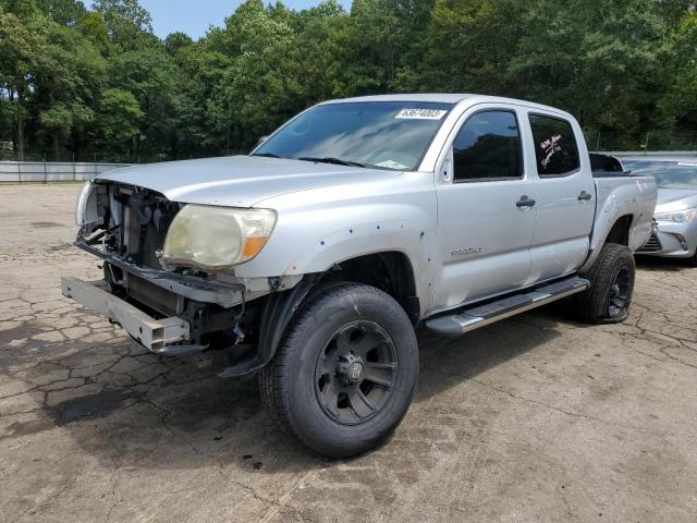 3TMJU62N58M050003 - 2008 TOYOTA TACOMA DOUBLE CAB PRERUNNER SILVER photo 1