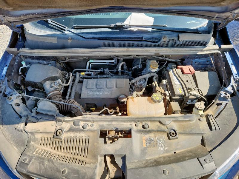 3GNCJLSB0KL304789 - 2019 CHEVROLET TRAX 1LT Bleu photo 11