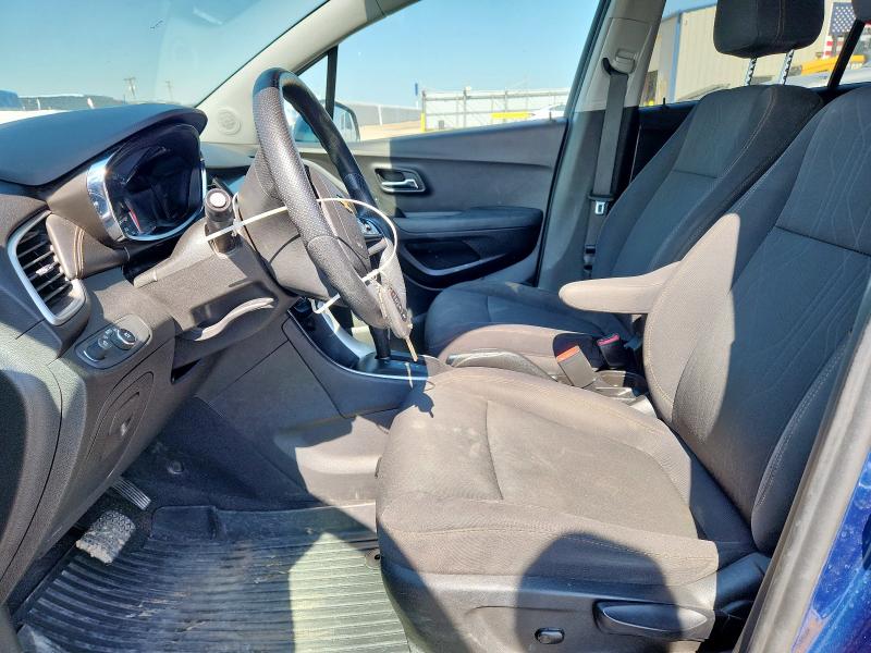 3GNCJLSB0KL304789 - 2019 CHEVROLET TRAX 1LT Bleu photo 7