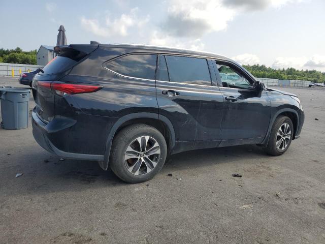 5TDGZRBH8MS532112 - 2021 TOYOTA HIGHLANDER XLE შავი ფოტო 3
