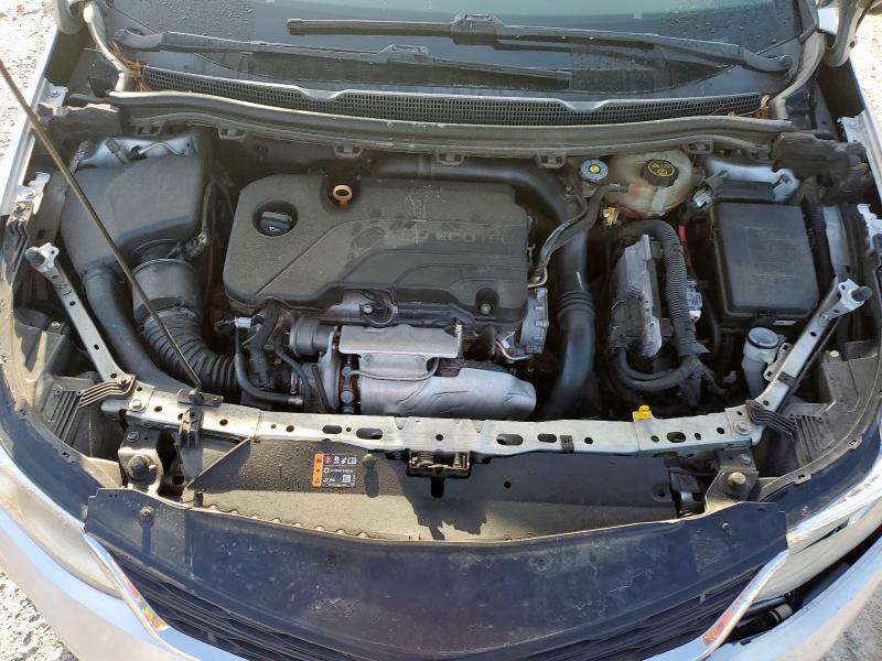 1G1BC5SM8H7242608 - 2017 CHEVROLET CRUZE LS SILVER photo 11