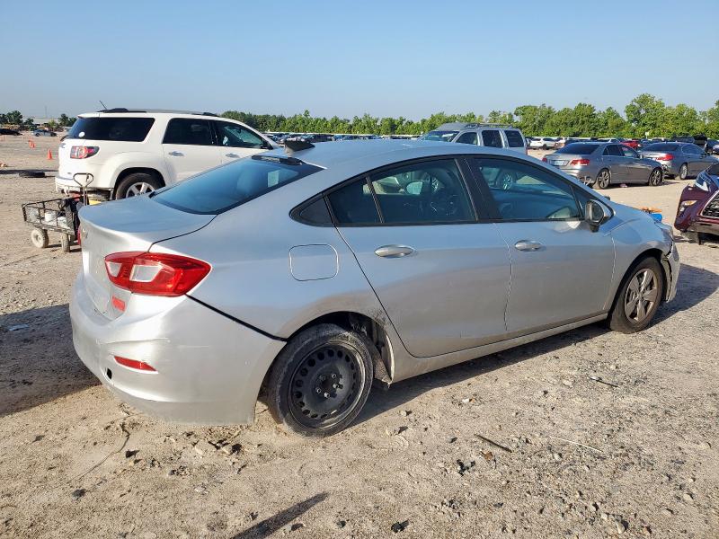 1G1BC5SM8H7242608 - 2017 CHEVROLET CRUZE LS SILVER photo 3