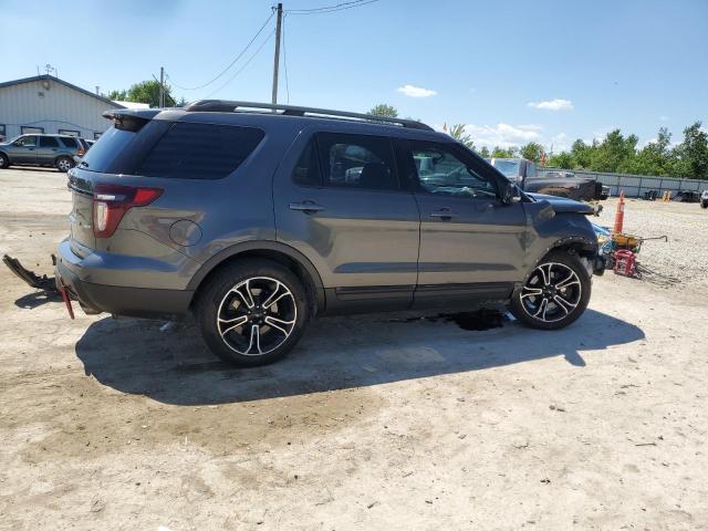 1FM5K8GT6FGA50119 - 2015 FORD EXPLORER SPORT رمادي صورة 3