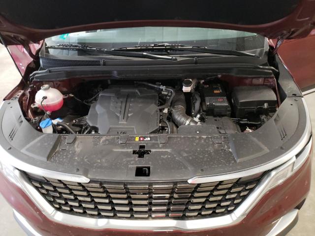 KNDNE5H35N6147048 - 2022 KIA CARNIVAL SX PRESTIGE MAROON photo 12