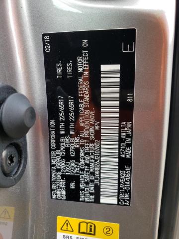 JTJYARBZ6J2107802 - 2018 LEXUS NX 300 BASE ნაცრისფერი ფოტო 13