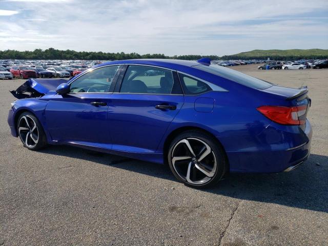 1HGCV2F33JA046785 - 2018 HONDA ACCORD SPORT BLUE photo 2