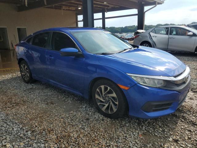19XFC2F75JE010761 - 2018 HONDA CIVIC EX BLUE photo 4