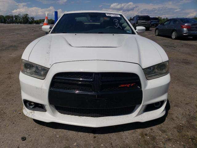 2C3CDXEJ0CH271933 - 2012 DODGE CHARGER SRT-8 WHITE photo 5