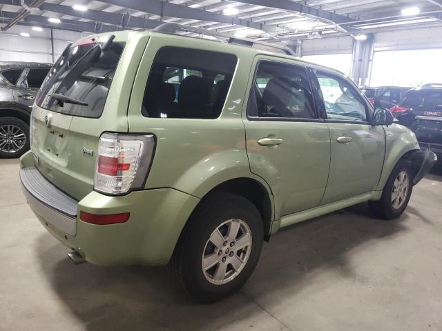 4M2CN9BG0AKJ21401 - 2010 MERCURY MARINER GREEN photo 3