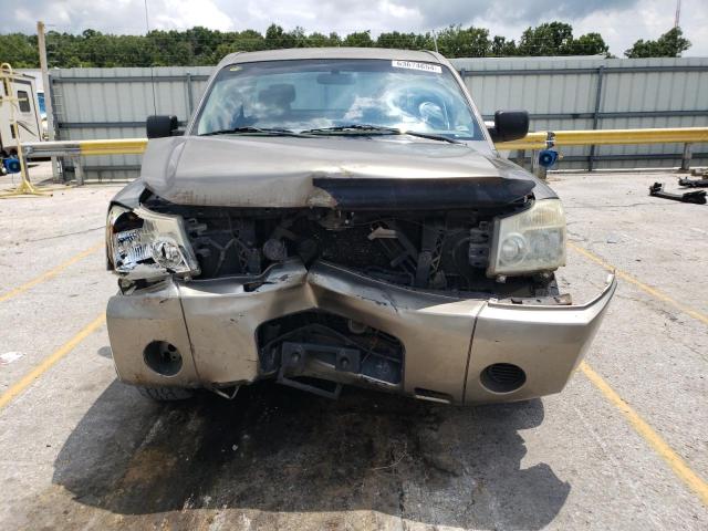 1N6BA06A36N557371 - 2006 NISSAN TITAN XE GRAY photo 5