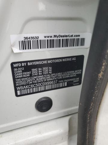 WBAKC6C50CDX99637 - 2012 BMW ALPINA B7 XI WHITE photo 12