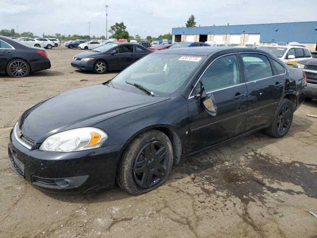 2G1WC58R779341292 - 2007 CHEVROLET IMPALA LT BLACK photo 1