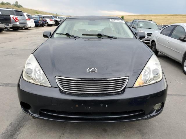 JTHBA30G165168180 - 2006 LEXUS ES 330 BLACK photo 5