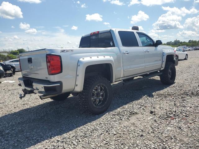 3GCUKSECXEG186742 - 2014 CHEVROLET SILVERADO K1500 LTZ SILVER photo 3