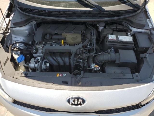 3KPA24ADXLE293747 - 2020 KIA RIO LX SILVER photo 11