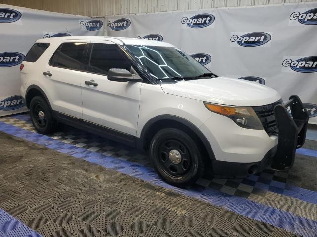 1FM5K8AR9FGA35434 - 2015 FORD EXPLORER POLICE INTERCEPTOR WHITE photo 4