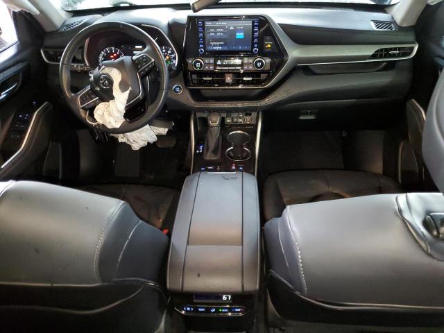 5TDGZRAH1LS017968 - 2020 TOYOTA HIGHLANDER XLE أزرق صورة 8