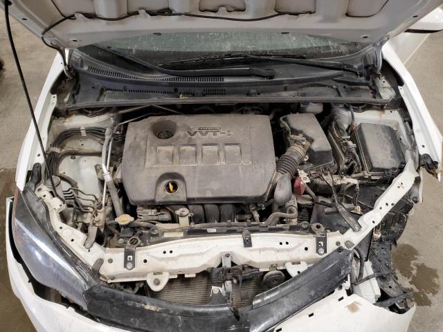 2T1BURHE3HC758059 - 2017 TOYOTA COROLLA L WHITE photo 11