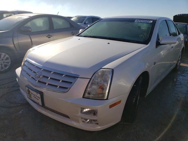 1G6DW677850164774 - 2005 CADILLAC STS WHITE photo 2