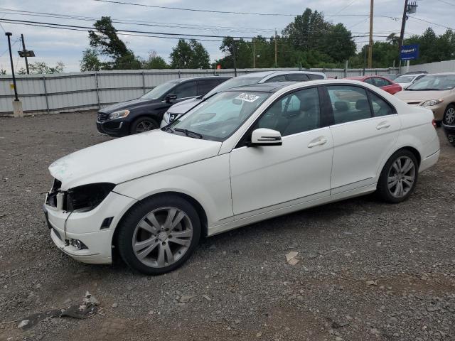 WDDGF8BB2AF455057 - 2010 MERCEDES-BENZ C 300 4MATIC WHITE photo 1