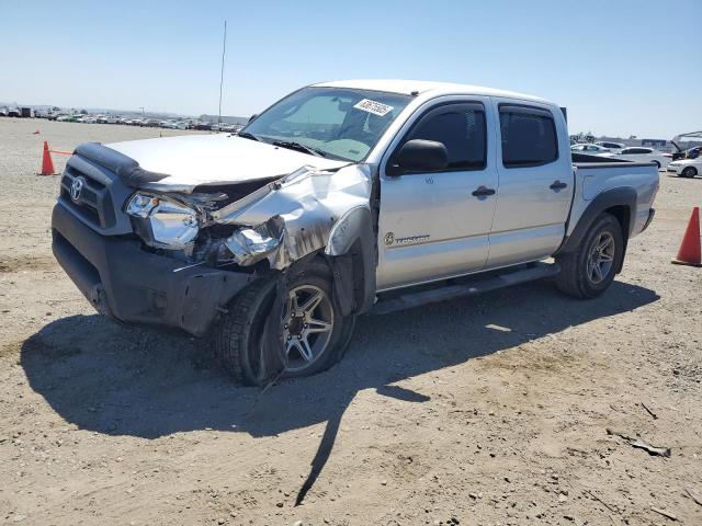 5TFJU4GN1DX040179 - 2013 TOYOTA TACOMA DOUBLE CAB PRERUNNER SILVER photo 1