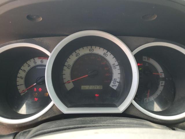 5TFJU4GN1DX040179 - 2013 TOYOTA TACOMA DOUBLE CAB PRERUNNER SILVER photo 9