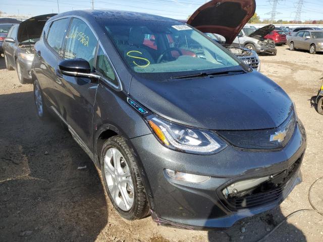 1G1FY6S0XM4105204 - 2021 CHEVROLET BOLT EV LT CHARCOAL photo 1