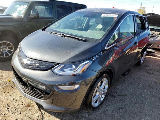 1G1FY6S0XM4105204 - 2021 CHEVROLET BOLT EV LT CHARCOAL photo 2