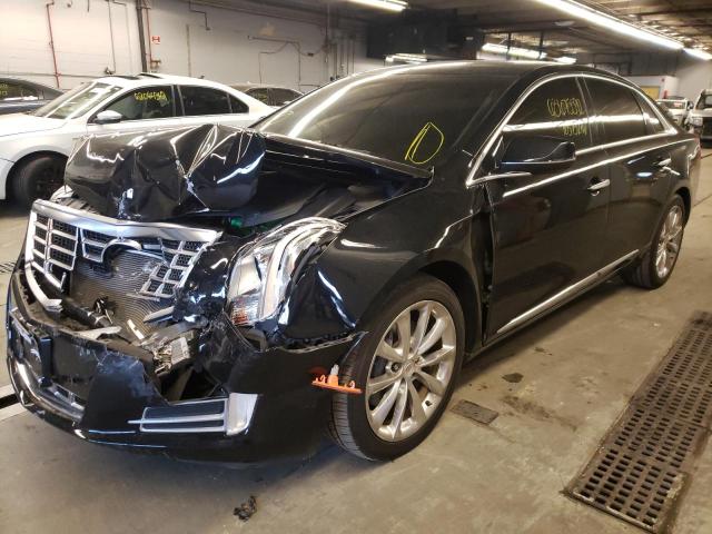 2G61N5S35E9241417 - 2014 CADILLAC XTS LUXURY COLLECTION BLACK photo 2