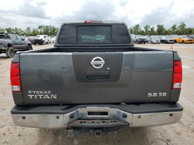 1N6BA07A97N243496 - 2007 NISSAN TITAN XE GRAY photo 6