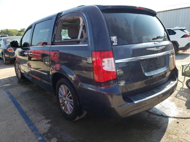 2C4RC1CG5ER408939 - 2014 CHRYSLER TOWN & COU TOURING L BLUE photo 2