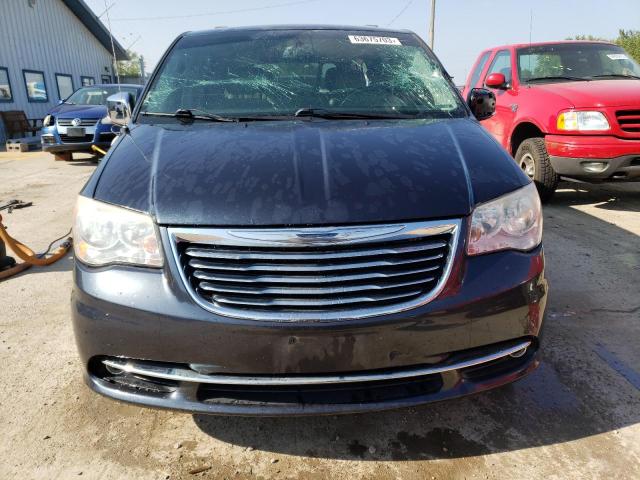 2C4RC1CG5ER408939 - 2014 CHRYSLER TOWN & COU TOURING L BLUE photo 5