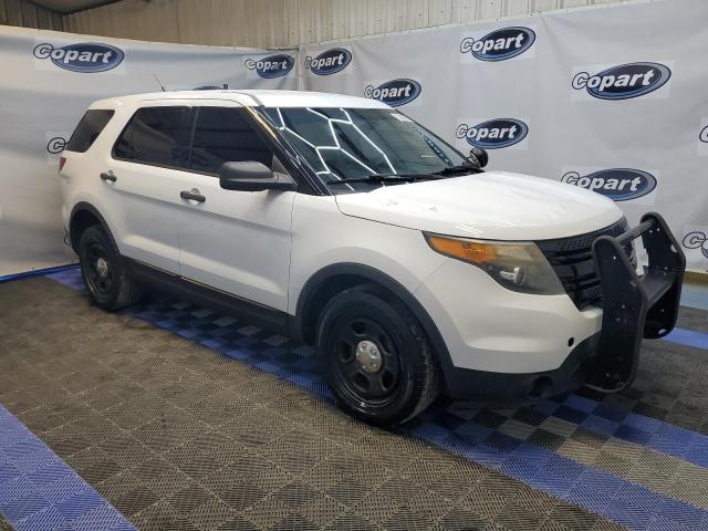 1FM5K8AR1FGA35573 - 2015 FORD EXPLORER POLICE INTERCEPTOR WHITE photo 4