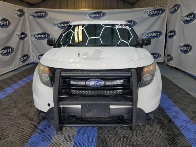 1FM5K8AR1FGA35573 - 2015 FORD EXPLORER POLICE INTERCEPTOR WHITE photo 5