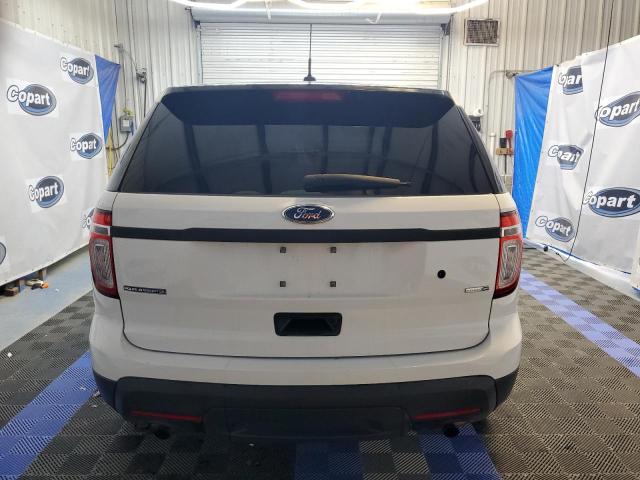 1FM5K8AR1FGA35573 - 2015 FORD EXPLORER POLICE INTERCEPTOR WHITE photo 6