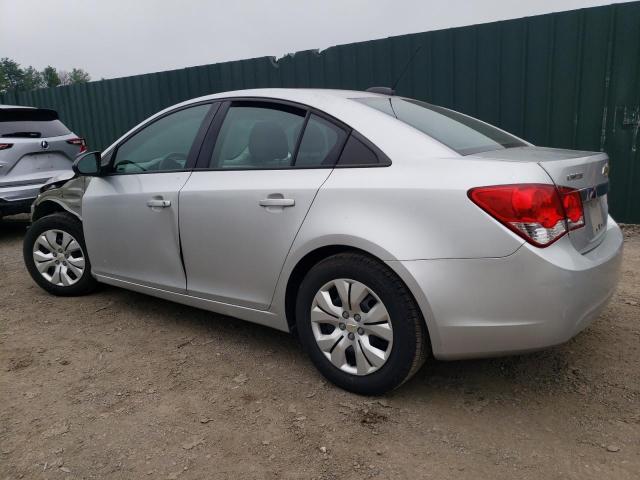 1G1PB5SG5F7205807 - 2015 CHEVROLET CRUZE LS SILVER photo 2