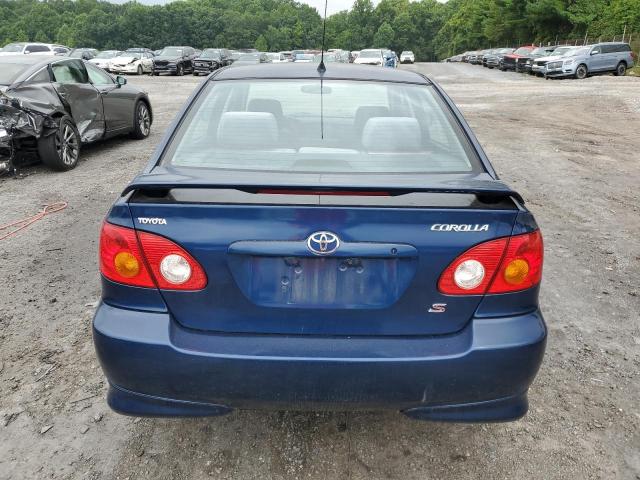 2T1BR32E13C163582 - 2003 TOYOTA COROLLA CE BLUE photo 6