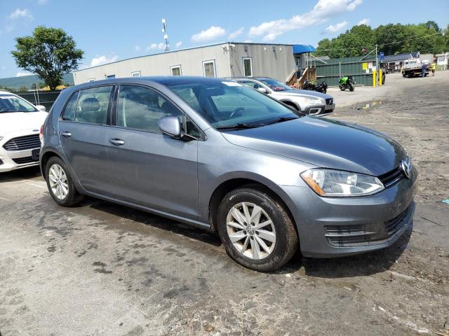 3VW217AU9GM058127 - 2016 VOLKSWAGEN GOLF S/SE GRAY photo 4