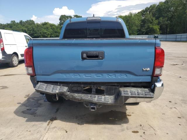 3TMAZ5CN4KM086136 - 2019 TOYOTA TACOMA DOUBLE CAB BLUE photo 6