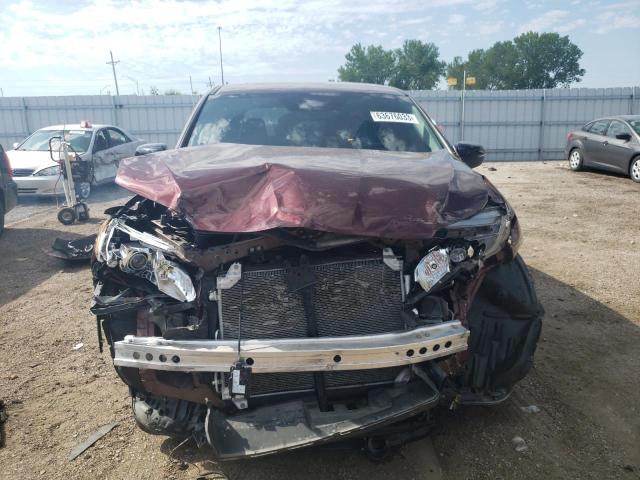 5FNYF8H55MB042607 - 2021 HONDA PASSPORT EXL Bordo foto 5