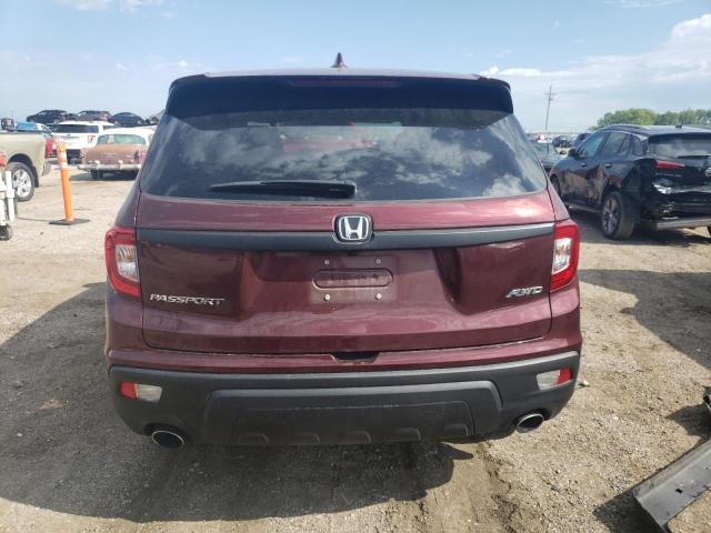 5FNYF8H55MB042607 - 2021 HONDA PASSPORT EXL Bordo foto 6
