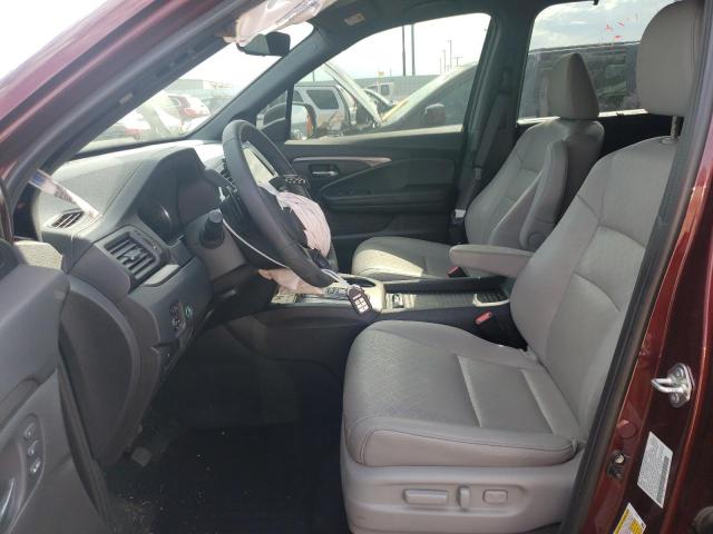 5FNYF8H55MB042607 - 2021 HONDA PASSPORT EXL Bordo foto 7