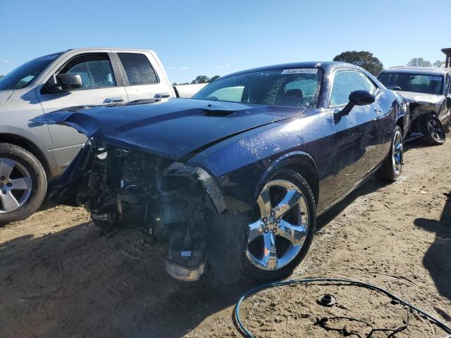 2C3CDYAG7EH179818 - 2014 DODGE CHALLENGER SXT BLUE photo 2