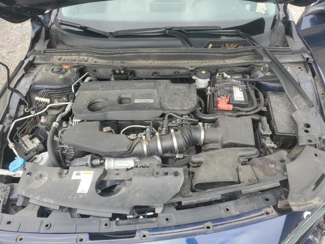 1HGCV2F97KA012936 - 2019 HONDA ACCORD TOURING BLUE photo 11