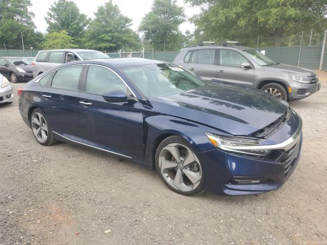 1HGCV2F97KA012936 - 2019 HONDA ACCORD TOURING BLUE photo 4