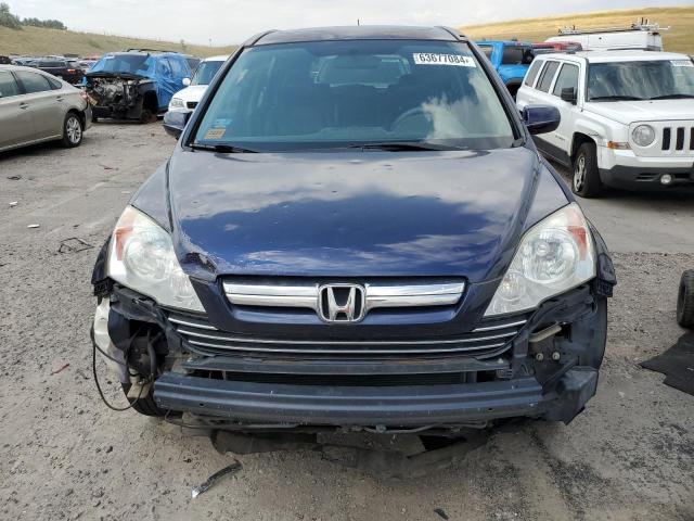 JHLRE48777C115515 - 2007 HONDA CR-V EXL BLUE photo 5