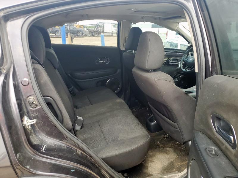 3CZRU5H52JM721664 - 2018 HONDA HR-V EX შავი ფოტო 10
