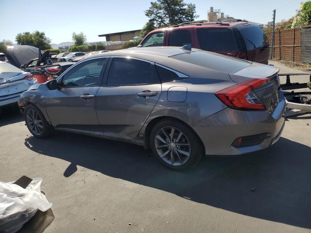 19XFC1F37LE202001 - 2020 HONDA CIVIC EX GRAY photo 2