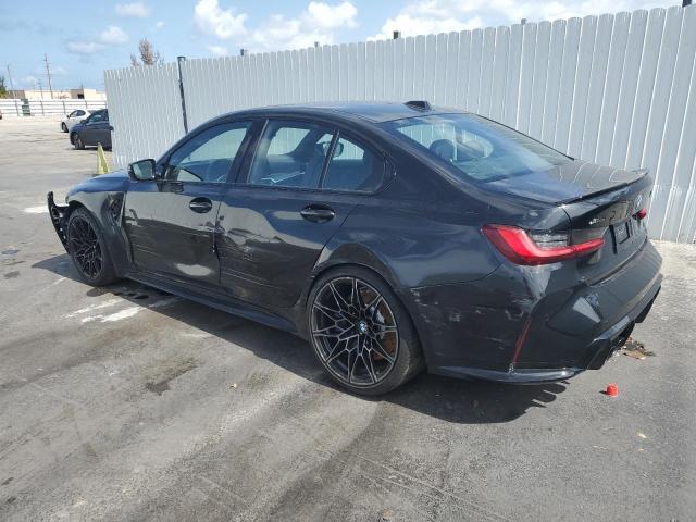 WBS43AY02RFS73981 - 2024 BMW M3 COMPETITION BLACK photo 2