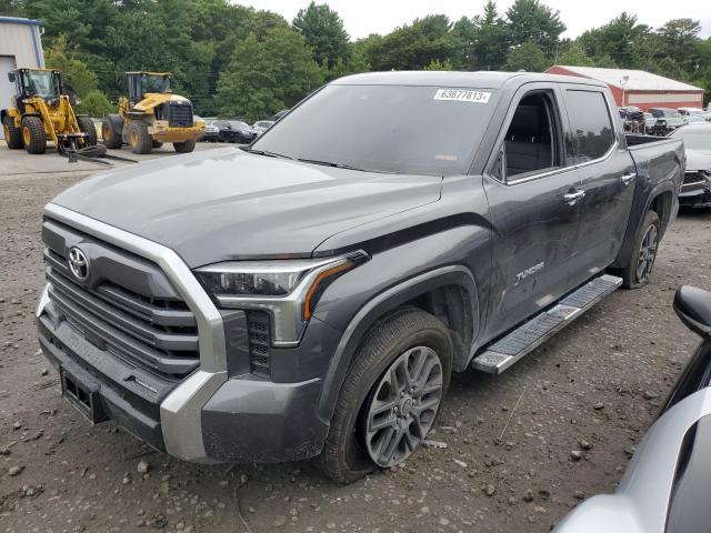 5TFJA5DB8NX036947 - 2022 TOYOTA TUNDRA CREWMAX LIMITED GRAY photo 1